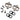 ETUI CALES CLEAT X-TRACK EASY