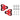 ETUI CALES DELTA FITNESS GRIP RED