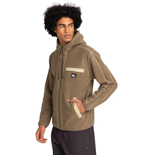 Quiksilver Last Run Hoody Kişi Flis Gödəkçəsi