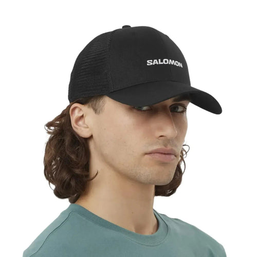 Salomon Cap Trucker U Erkek Siyah Şapka