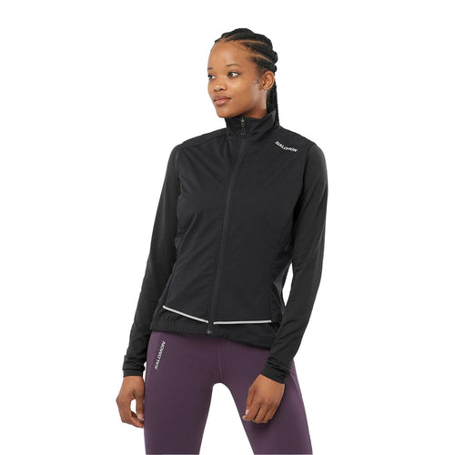 Salomon Light Shell Vest Kadın Koşu Yeleği Beyaz