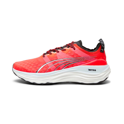 Puma ForeverRun Nitro Kadın Koşu Ayakkabısı - Fire Orchid/Puma Black/Silver