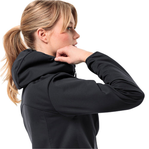 Jack Wolfskin Windhain Hoody Kadın Softshell Ceket