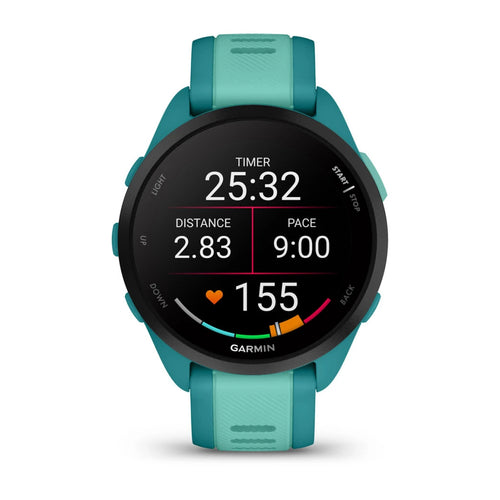 Garmin Forerunner 165 Music Akıllı Koşu Saati - Turkuaz/Deniz Mavisi