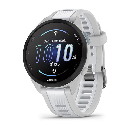 Garmin Forerunner 165 Music Akıllı Koşu Saati - Sis Grisi/Beyaz