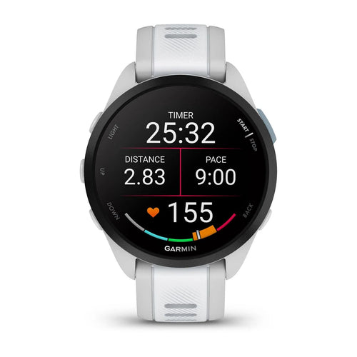 Garmin Forerunner 165 Music Akıllı Koşu Saati - Sis Grisi/Beyaz