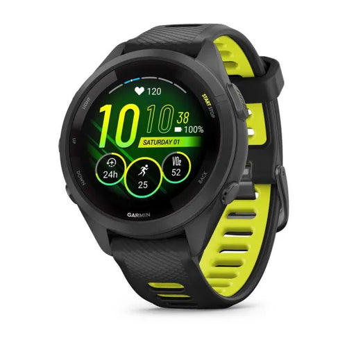 Garmin Forerunner 265S - Siyah | Sarı