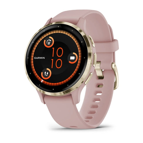 Garmin Venu 3S Akıllı Saat - Soft Gold / Pembe Kayışlı
