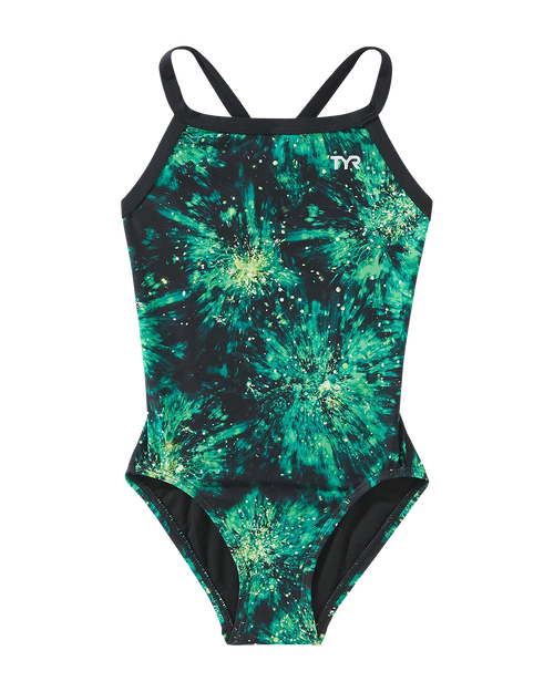 Durafast Lite® Diamondfit Kız Çocuk Mayo - Radiant Flare - Radiant 310