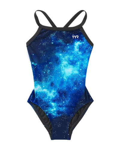 Durafast Elite® Diamondfit Kız Çocuk Mayo - Starborne - Starborne 420