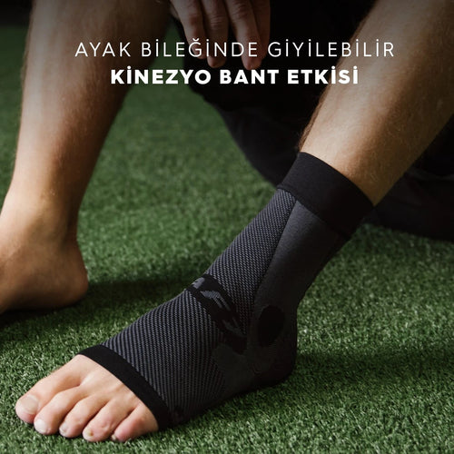 AF7 Ayak Bilek Desteği Siyah