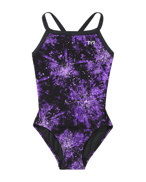 Durafast Lite® Diamondfit Kız Çocuk Mayo - Radiant Flare - Radiant 510