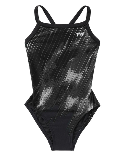 Durafast Elite® Girl's Diamondfit Swimsuit - Cycloid
