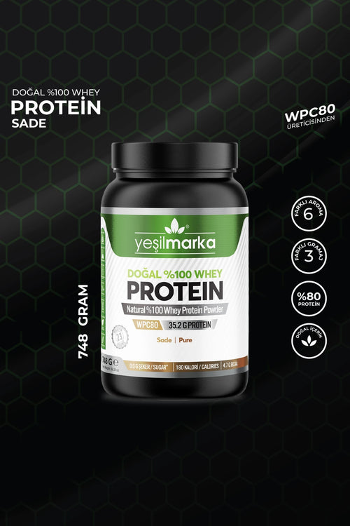 Whey Protein Tozu - Aromasız 748 gr