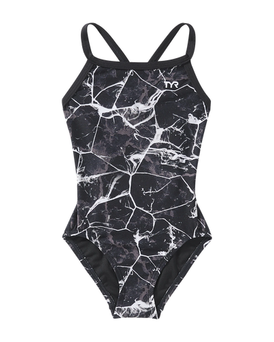 Durafast Elite® Diamondfit Kız Çocuk Mayo - Synapse - Synapse 140