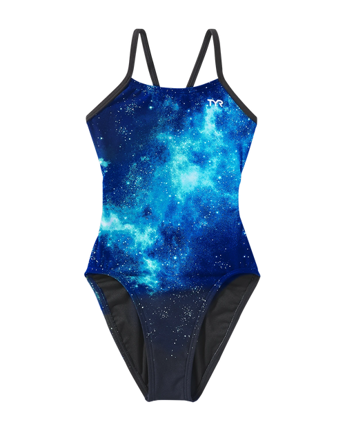 Durafast Elite® Cutoutfit Kız Çocuk Mayo - Starborne - Starborne 420