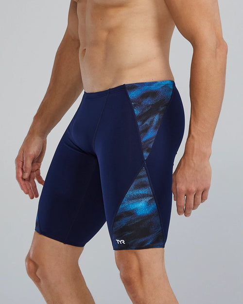 Durafast Elite® Men's Blade Splice Jammer Swimsuit - Soren - 420