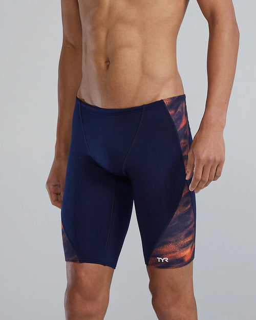 Durafast Elite® Men's Blade Splice Jammer Swimsuit - Soren - 810