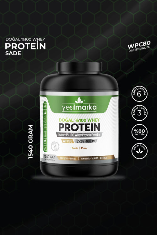 Whey Protein Tozu – Aromasız 1540 gr