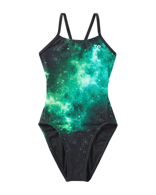 Durafast Elite® Cutoutfit Kız Çocuk Mayo - Starborne - Starborne 310