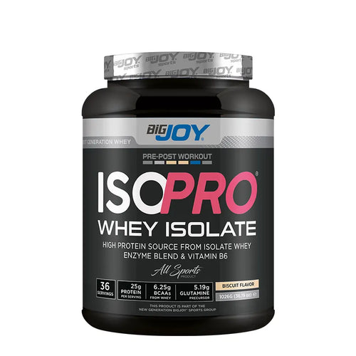 Bigjoy Sports Isopro Whey Isolate Bisküvi 1026g 36 Servis