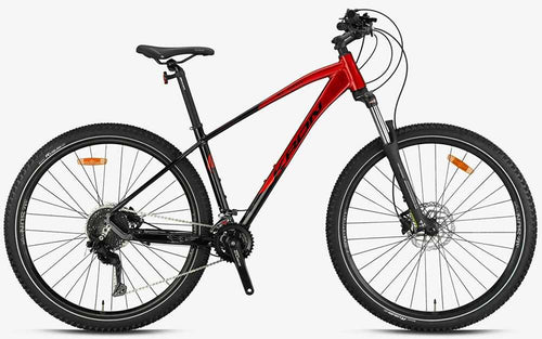 Kron Xc 500 29 Jant H.Disc Dağ Bisikleti-2026 - Mat Siyah-Elektrik Kırmızı