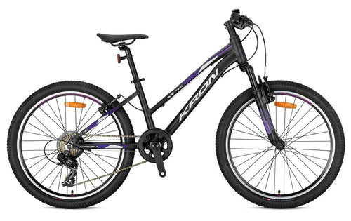 Kron Xc 75 Lady - V.Fren - 20 Jant Çocuk Bisikleti - Siyah-Mor-Gri