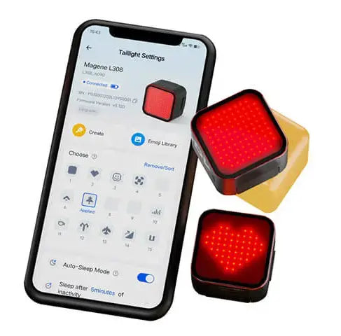 MAGENE L308 SELE RAYI BAĞLANTILI ARKA FAR