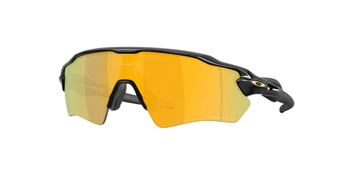 Oakley Radar EV S Path Polarized Günəş Eynəyi 951004 Cilalanmış Qara Prizm 24K Polar