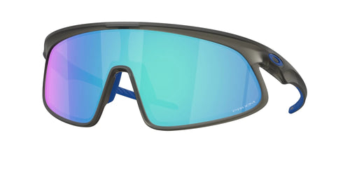 Oakley RSLV Günəş Eynəyi 9484D 948403 Tutqun Boz Duman Prizm Sapphire