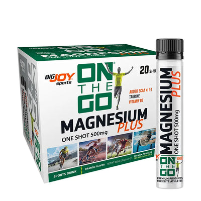 Bigjoy Sports ONTHEGO Magnesium Plus Portakal 25ml x 20 Shot