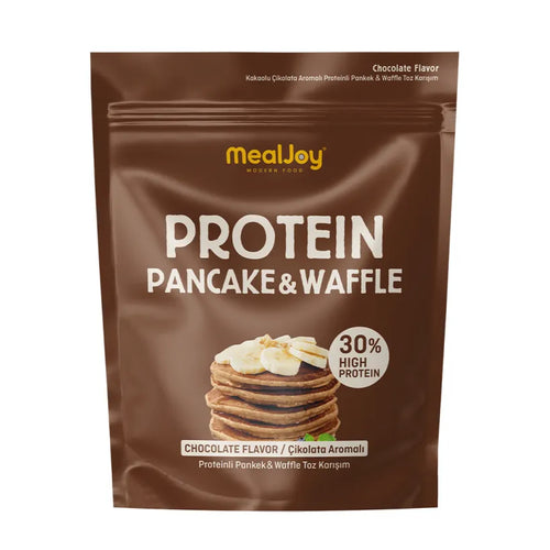 Mealjoy Yüksek Proteinli Pankek &amp; Waffle 600g Kakaolu Çikolata Aromalı