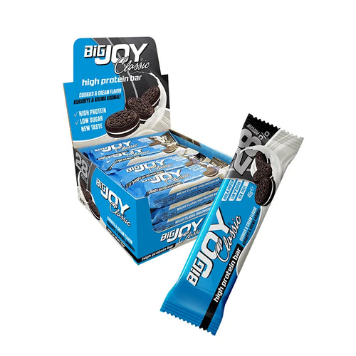 Bigjoy Classic High Protein Bar Cookies & Cream 16 x 45g
