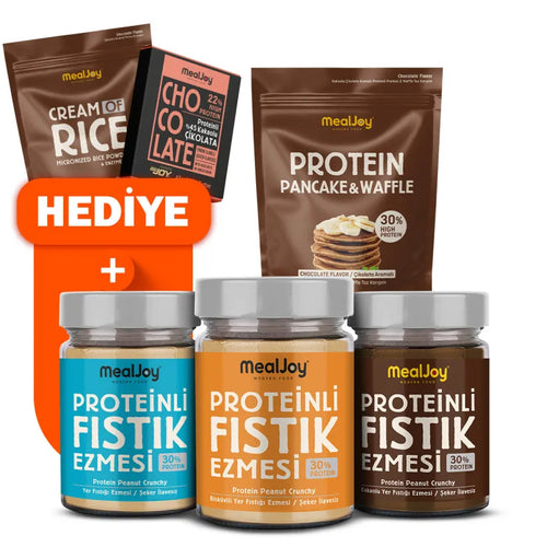Mealjoy Proteinli Fıstık Ezmesi Paketi