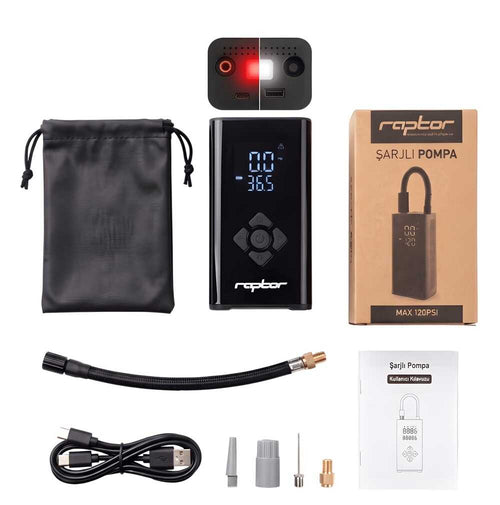 RAPTOR D17-01 ŞARJLI MİNİ POMPA