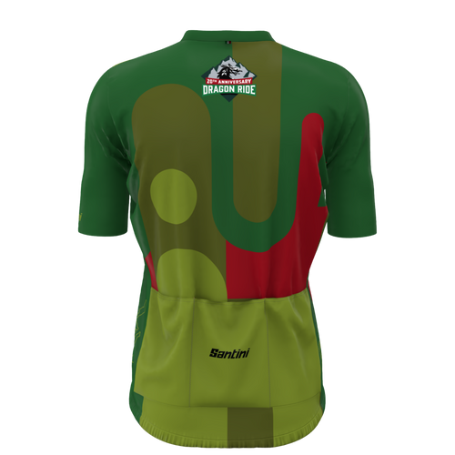 Santini 20ᵗʰ Anniversary Dragon Ride Bisiklet Forması GF94075C24DRA