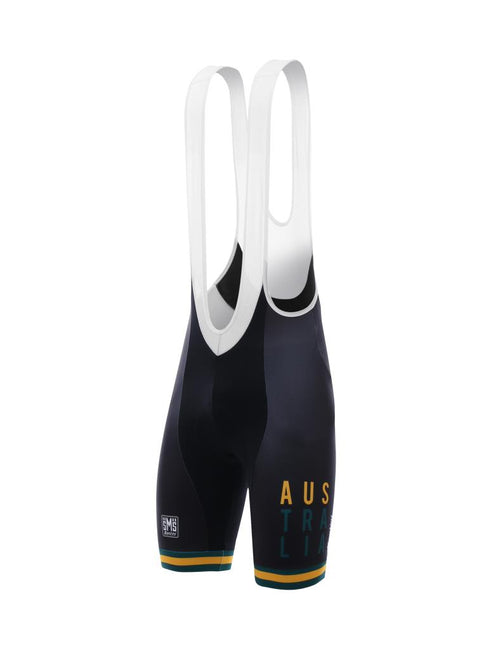 Santini Australia National Team Official Erkek Askılı Bisiklet Taytı RE1075MAX7AS
