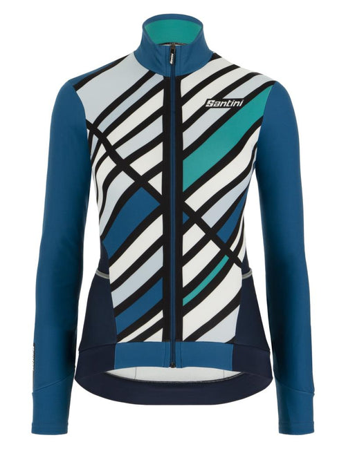 Santini Coral Raggio Qadınlar üçün Qış Velosiped Forması 1W216175CORALRAGG 