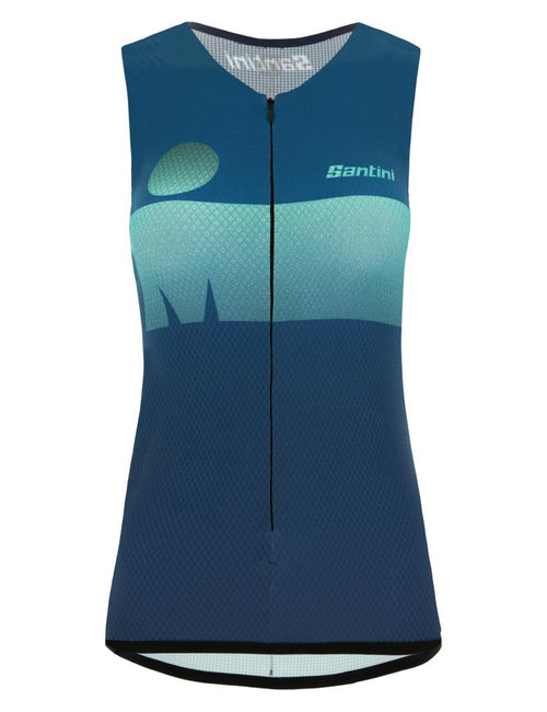 Santini Ironman Audax Design Tritop For Lady Women's Triathlon Athlete 9I6500AUDAX