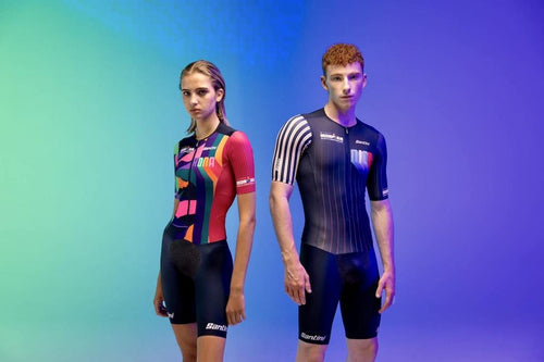 Santini Ironman Kona Hawaii Xüsusi Buraxılış Kişi Üçkostyumu 3I780IMGVPR2KONA 