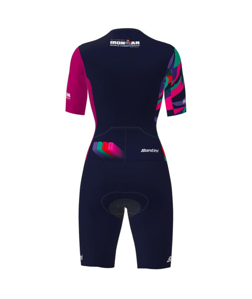 Santini Ironman Kona Hawaii Xüsusi Buraxılış Qadın Üçkostyumu 3I780LIMGVPR2KONA 