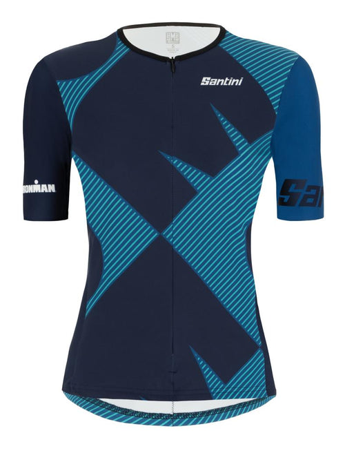Santini Ironman Qollu Tritop Qadın Triatlon Topu 9I65SS00CUPIO Su