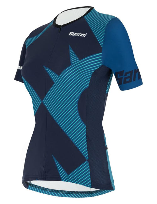 Santini Ironman Qollu Tritop Qadın Triatlon Topu 9I65SS00CUPIO Su