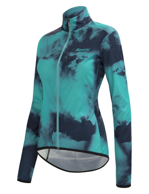 Santini NEBULA STORM Kadın Rüzgarlık Bisiklet Ceketi 2W332L75NEBULSTOR