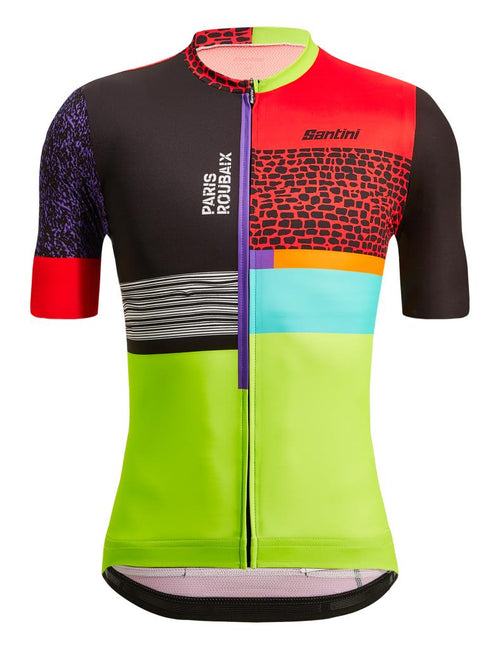 Santini PARIS ROUBAIX FORGER DES HEROES Kadın Bisiklet Forması RE94075C22PRFDH
