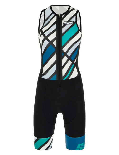 Santini Redux Raggio Qadın Trikotajı 1T771IMGREDUXRAGG TEAL 