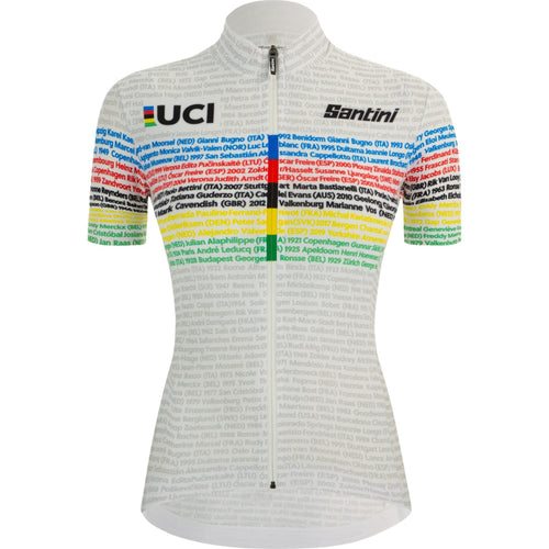 Santini UCI Road 100 Champions Kısa Kol Kadın Forma RE95475SCHAMP