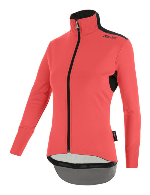 Santini VEGA EXTREME Polartec Büyük Beden Kadın Kışlık Bisiklet Ceketi 1W51775VEGAX