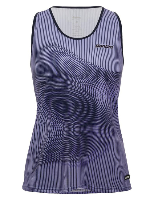 Santini VORTEX Kadın Büyük Beden Spor Üst 3S63GLLVRTX