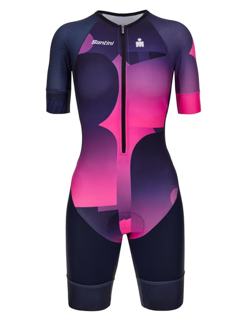 Santini X Ironman KOA Plus Size Qadın Üçkostyumu 3I777LIMGKOA 
